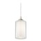 Design Classics Lighting Design Classics Gala Fuse Satin Nickel Cord Hung Mini-Pendant with Double Glass Shade 582-09 GL1061 GL1040C