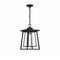 Savoy House Denver 8-Inch Wide Outdoor Hanging Light in Matte Black by Savoy House 5-2025-BK