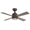 Fanimation Fans Fanimation Fans Kwad 44 Matte Greige LED Ceiling Fan with Light FP7644GR
