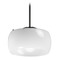 Maxim Lighting Maxim Lighting Glazed Black Pendant Light with Drum Shade 26141WTBK