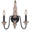 Vaxcel Lighting Vaxcel Lighting Georgetown Vintage Ash & Oil Burnished Bronze Sconce W0335