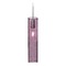 Besa Lighting Purple Seeded Glass Mini-Pendant Light Satin Nickel Juni by Besa Lighting 1JT-JUNI16PL-SN