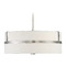 Meridian 20-Inch Drum Pendant in Brushed Nickel by Meridian M70102BN