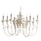 Quorum Lighting Salento Persian White Chandelier by Quorum Lighting 6006-8-70