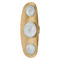 Corbett Lighting Corbett Lighting Noz Nozawa Bezel Vintage Brass LED Vertical Bathroom Light 472-03-VB