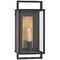 Visual Comfort Signature Collection Ian K. Fowler Halle Medium Wall Lantern in Aged Iron by Visual Comfort Signature S2191AICG