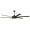 Craftmade Lighting Prost 78-Inch Espresso LED Ceiling Fan by Craftmade Lighting PRT78ESP6