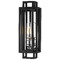 Z-Lite Titania Black & Chrome Sconce by Z-Lite 454-1S-BK-CH