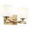 Kichler Lighting Marette 2-Light Bath Light in Champagne Bronze by Kichler Lighting 55001CPZ