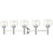Z-Lite Sutton Chrome Bathroom Light by Z-Lite 7502-5V-CH