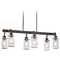 Kichler Lighting Braelyn 6-Light Linear Chandelier in Olde Bronze by Kichler Lighting 43059OZ