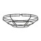 Visual Comfort Studio Collection Barn Light Small Cage in Black by Visual Comfort Studio 95374-12