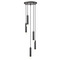 Z-Lite Z-Lite Stari Matte Black Multi-Light Pendant 1956P-5R-MB