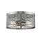Z-Lite Meshsmith Brushed Nickel Flush Mount by Z-Lite 331F12-BN