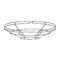 Visual Comfort Studio Collection Barn Light Medium Cage in Weathered Pewter by Visual Comfort Studio 96374-57
