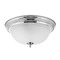 Progress Lighting Dome Glass Polished Chrome Flush Mount by Progress Lighting P3925-15ET