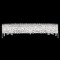 Schonbek Lighting Schonbek Worldwide Lighting Chantant Polished Stainless Steel Bathroom Light CH3640N-401R