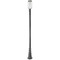 Z-Lite Z-Lite Leland Sand Black LED Post Light 5005PHM-5011P-BK-LED