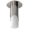 Oxygen Ellipse LED Glass Ceiling Mount in Polished Nickel by Oxygen Lighting 3-353-120
