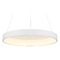 George Kovacs Lighting George Kovacs Conc Matte White LED Pendant Light with Drum Shade P5555-44B-L