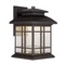 Designers Fountain Lighting Seeded Glass LED Outdoor Wall Light Oil Rubbed Bronze Designers Fountain Lighting LED33431-ORB