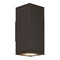 Visual Comfort Modern Collection Sean Lavin Tegel 4000K 10-Deg Up & Down LED Outdoor Light with Button Photocontrol by VC Modern 700OWTEG84012NNCZUDUNVPC