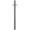 Hinkley 84-Inch Textured Black Post With Ladder Rest and Photocell by Hinkley Lighting 6663TK