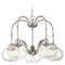 Quoizel Lighting Trilogy 26.10-Inch Chandelier in Brushed Nickel by Quoizel Lighting TRG5105BN
