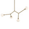 Kichler Lighting Cassius 39.50-Inch Linear Chandelier in Champagne Bronze by Kichler 52762CPZ