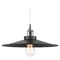 Matteo Lighting Bulstrodes Workshop Chrome & Black Pendant by Matteo Lighting C46113CHBK