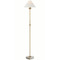 Visual Comfort Signature Collection Chapman & Myers Caspian Floor Lamp in Antique Brass by VC Signature CHA9145ABALBL