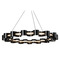 Kuzco Lighting Kuzco Lighting Nami Gloss Black LED Chandelier CH18035-GBK