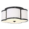 Meridian 16-Inch Semi-Flush Mount in Classic Bronze by Meridian M60020CBZ