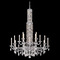 Schonbek Lighting Schonbek Worldwide Lighting Siena Antique Silver Crystal Chandelier RS84151N-48R