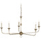 Currey and Company Lighting Nottaway Small Chandelier in Champagne by Currey & Company 9000-0933
