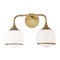 Mitzi by Hudson Valley Reese Aged Brass Sconce by Mitzi by Hudson Valley H281302-AGB
