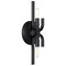Designers Fountain Lighting Designers Fountain Skye Matte Black Vertical Bathroom Light D314C-2WS-MB