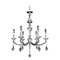 Allegri Lighting Allegri Floridia 6-Light Crystal Chandelier in Polished Chrome 012171-010-FR001