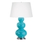 Robert Abbey Lighting Triple Gourd Table Lamp by Robert Abbey 362X