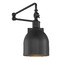 Meridian 13.5-Inch High Adjustable Wall Sconce in Matte Black by Meridian M90019MBK