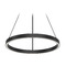 Kuzco Lighting Cerchio Black LED Pendant by Kuzco Lighting PD87118-BK