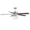 Meridian 52-Inch Fan with Light Kit in Brushed Nickel by Meridian M2009BN