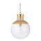 Visual Comfort Signature Collection Julie Neill Lucia Pendant in Gild & Matte White by Visual Comfort Signature JN5051GWHTCG