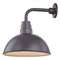 Recesso Lighting by Dolan Designs Bronze Gooseneck Barn Light with 14-Inch Dome Shade BL-ARMD1-BZ/BL-SH14D-BZ
