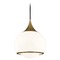 Mitzi by Hudson Valley Reese Aged Brass Pendant by Mitzi by Hudson Valley H281701M-AGB