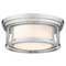 Z-Lite Willow Brushed Nickel Flush Mount by Z-Lite 426F12-BN