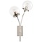 Visual Comfort Signature Collection Kate Spade New York Prescott Left Sconce in Nickel by Visual Comfort Signature KS2407PNCG
