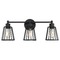 Quoizel Lighting Atticus Earth Black 3-Light Bathroom Light by Quoizel Lighting ATT8603EK