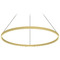 Kuzco Lighting Cerchio Brushed Gold LED Pendant by Kuzco Lighting PD87736-BG