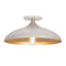 Maxim Lighting Maxim Lighting Fleur White & Gold Flushmount Light 10910WTGLD